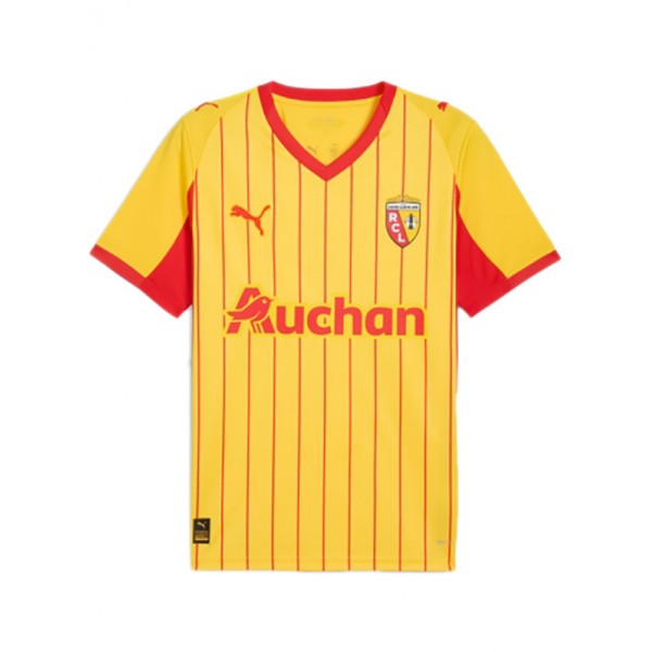 RC Lens maillot domicile uniforme de football adulte premier maillot de football sportswear pour hommes 2025-2026